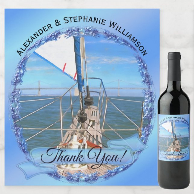 Thank You 0869 Wine Label (Creator Uploaded)
