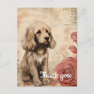 Thank you 16 postcard