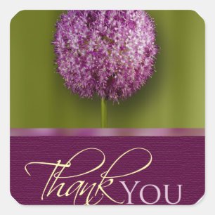 Thank You Acknowledgement Envelope Seal Sticker