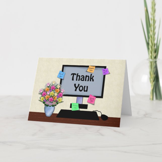 Thank You, Administrative Professional Day You Card (Front)