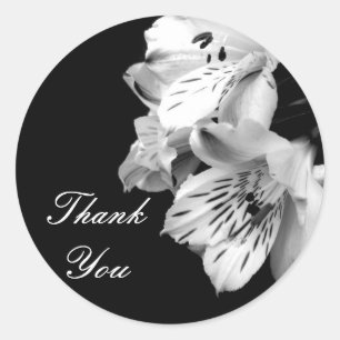 Thank You Alstroemeria Lily Sticker