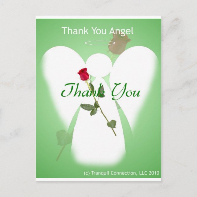 Thank you Angel Postcard (Front)