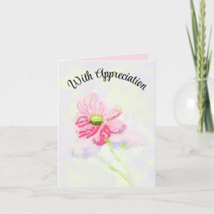 Thank You : Appreciation Card