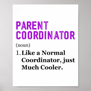 Thank You Appreciation Day Parent Coordinator Poster