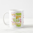 Thank You Appreciation Typography Thanks Message