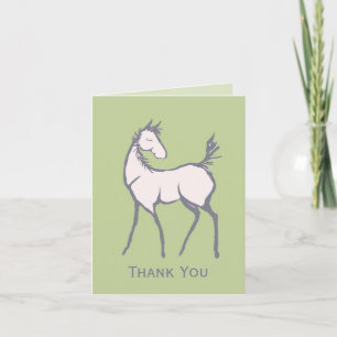 Thank You Baby Foal Card