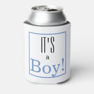 Thank you Baby Shower Can Cooler Party Favour