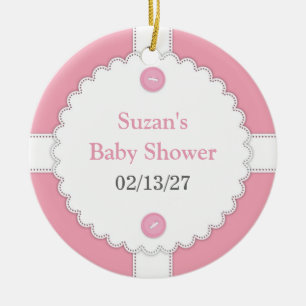 Thank You Baby Shower Favour Ornament