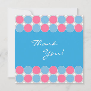 Thank You Baby Shower Flat Card