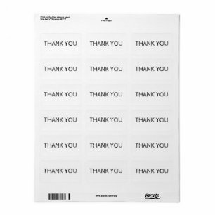 Thank You Back to School Teacher Wildflower Label