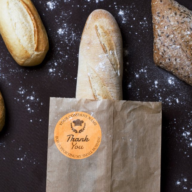 Thank You Bakery Custom Sticker Label (Creator Uploaded)
