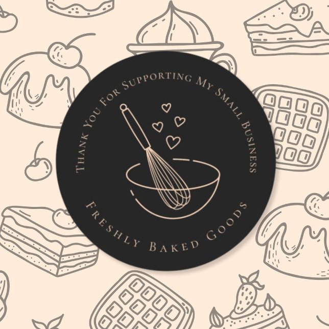 Thank You Baking Business Sticker (Creator Uploaded)