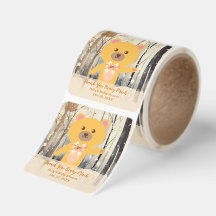 Thank You Beary Much Cute Custom Baby Shower