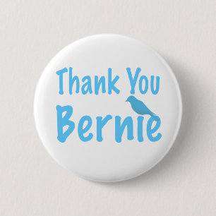 Thank You Bernie 6 Cm Round Badge