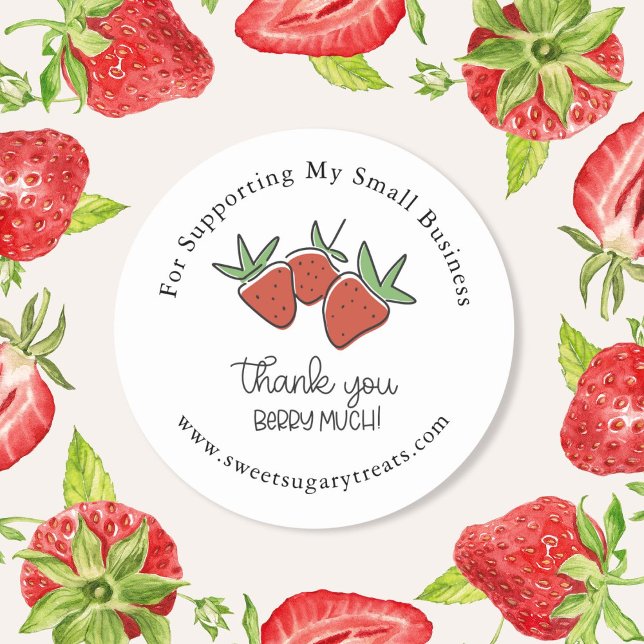 Thank You Berry Much Sticker (Creator Uploaded)