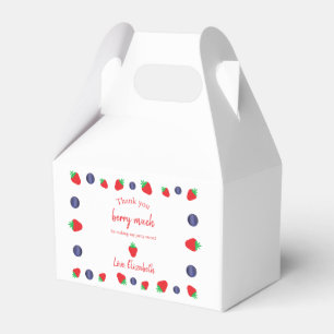 Thank You Berry Much Thank You Favour Box