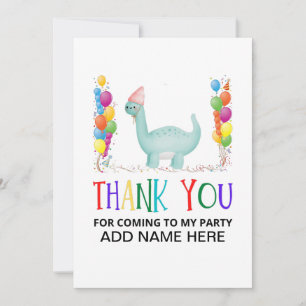 Thank You Birthday Card