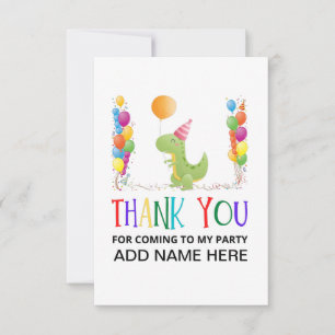 Thank You Birthday Card