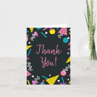 Thank You Black and Retro