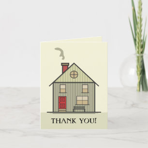 Thank You Blank Inside New Home Realty Card