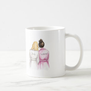 Thank You Blonde Waves Bride Dk Br Bun Bm Coffee Mug