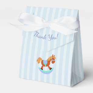 Thank You Blue Baby Shower Candy Favour Box