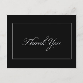 Thank You Border Postcard
