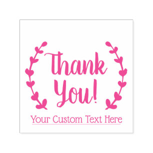 Thank You Botanical Sprig Self-inking Stamp