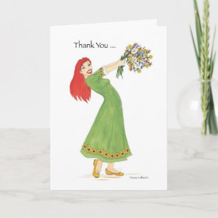 Thank you Bouquet Kindness Card