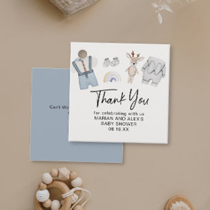 Thank You Boys Clothes Favour Favour Tags