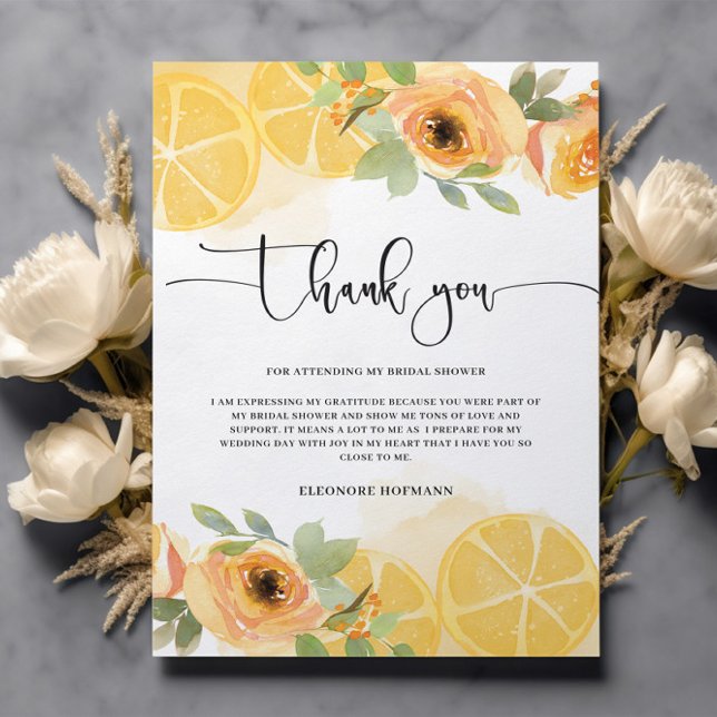 Thank you Bridal Shower Card (Creator Uploaded)