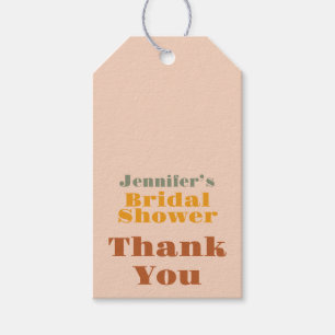 Thank you Bridal Shower Gift Tags