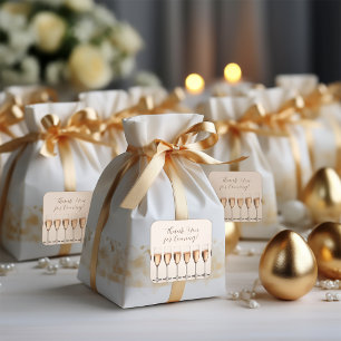 Thank You Bridal Shower Wedding Favour Sticker