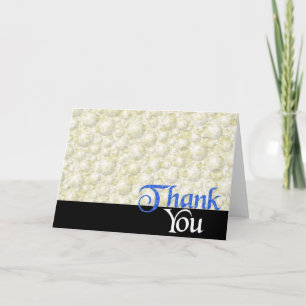 Thank You Bubbles Blue Card