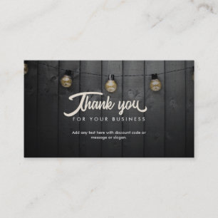 Thank you Business Cards