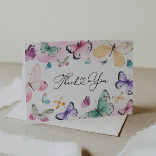 Thank You Butterfly Card