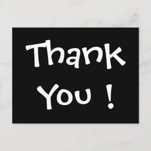 Thank You ! by SRF Postcard