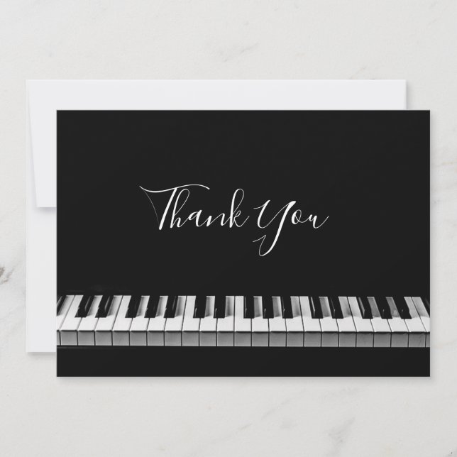 thank you calligraphy piano (Front)