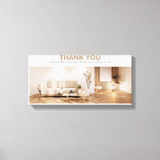Thank you  canvas print