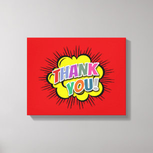 Thank You Canvas Print