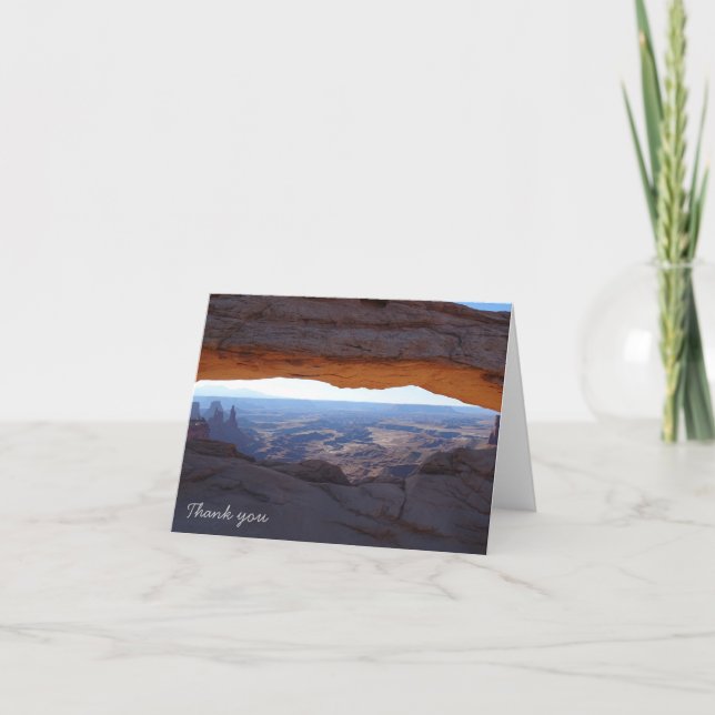 Thank You - Canyonlands Card (Front)