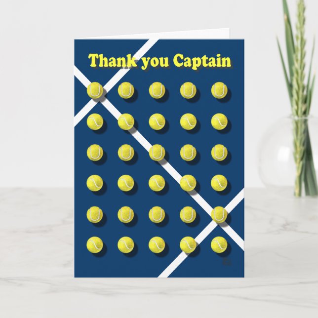 Thank you Captain (Front)