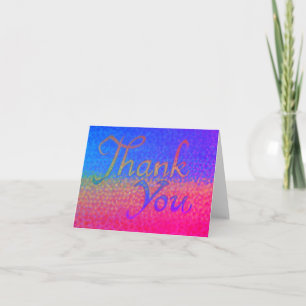 Thank you card