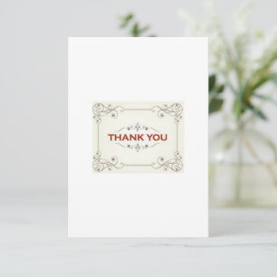 Thank You Card