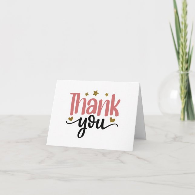 Thank You Card (Front)