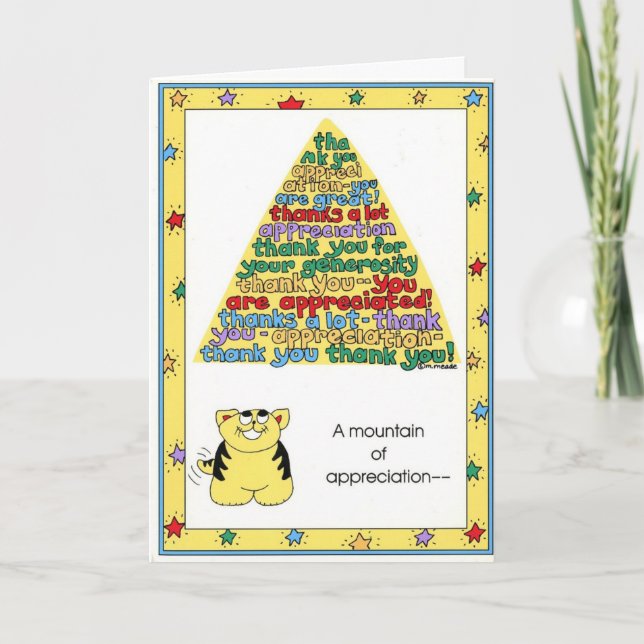 THANK YOU Card (Front)