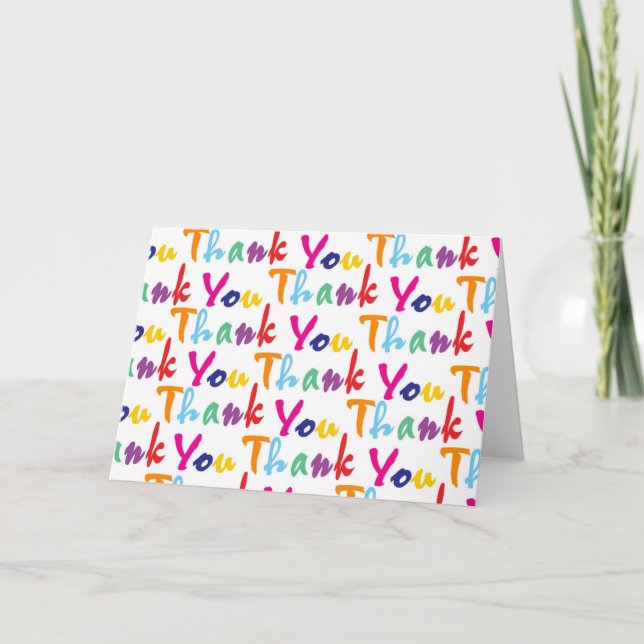 Thank You Card (Front)
