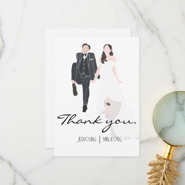Thank you Card (Front/Back In Situ)