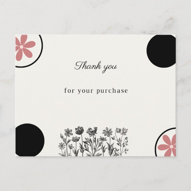 Thank you Card (Front)