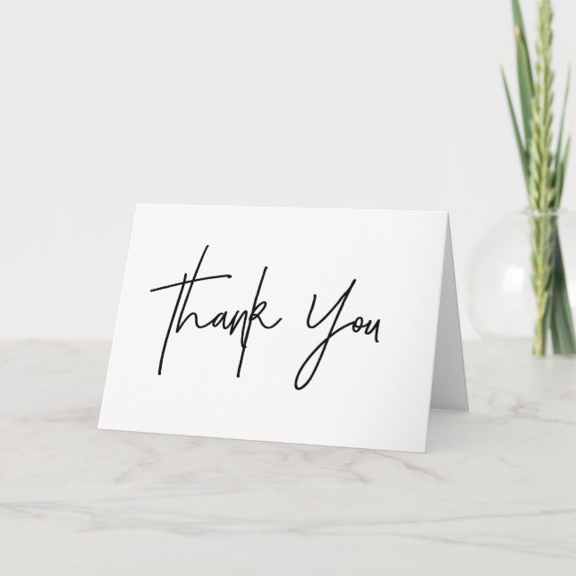 Thank You Card (Front)